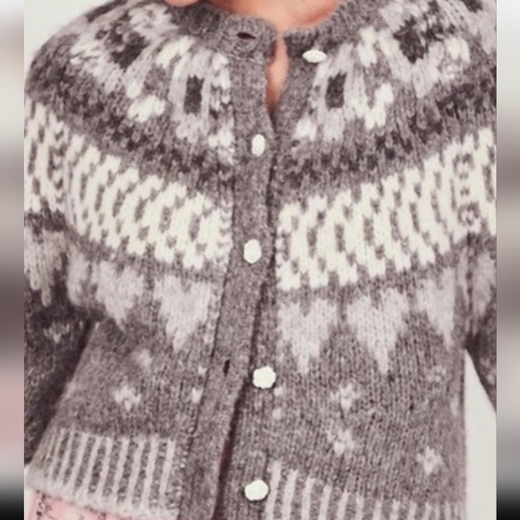 LoveShackFancy Jamie AlpacaCardigan